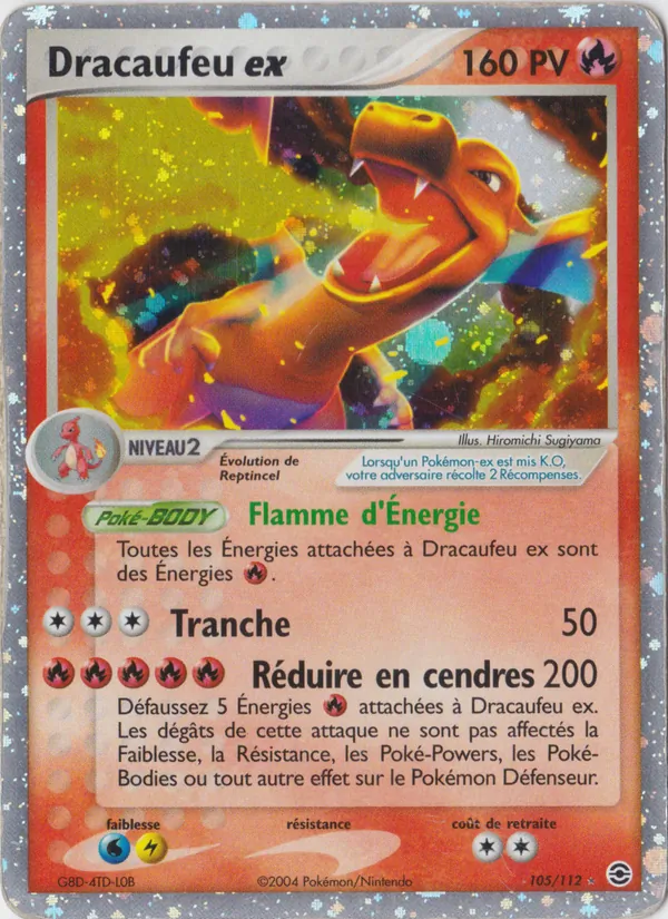 Dracaufeu ex, EX Rouge Feu & Vert Feuille